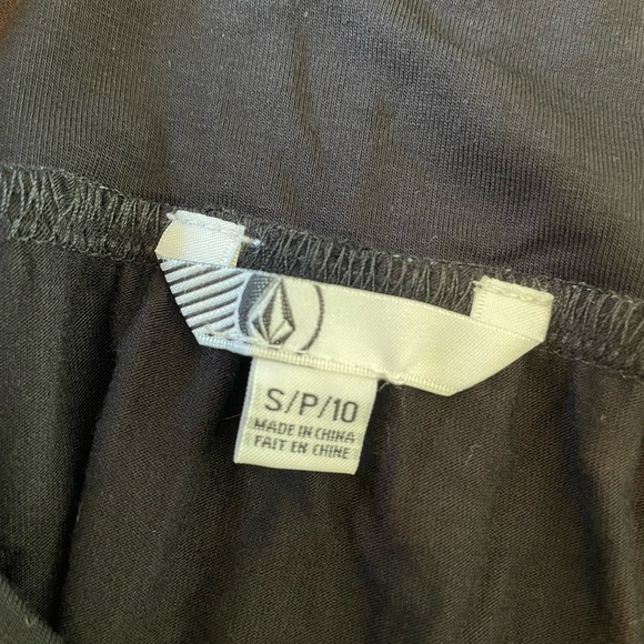 NWT Volcom black lace trim button maxi dress - S - Picture 6 of 6